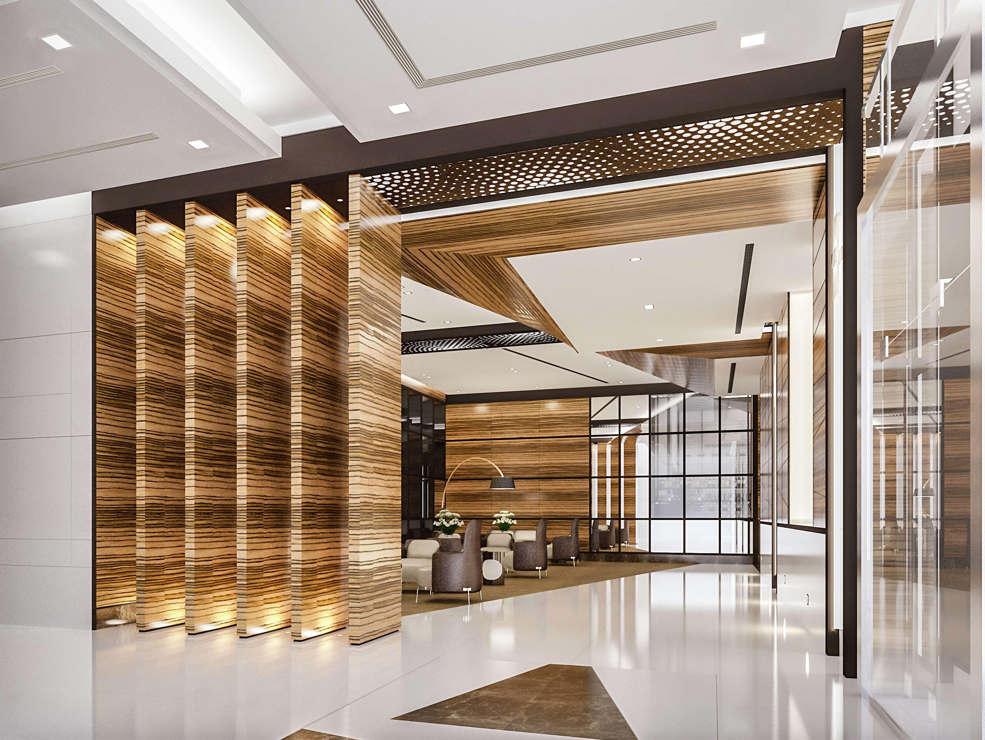 Hilton Dubai Palm Jumeirah Esterno foto The lobby of the hotel