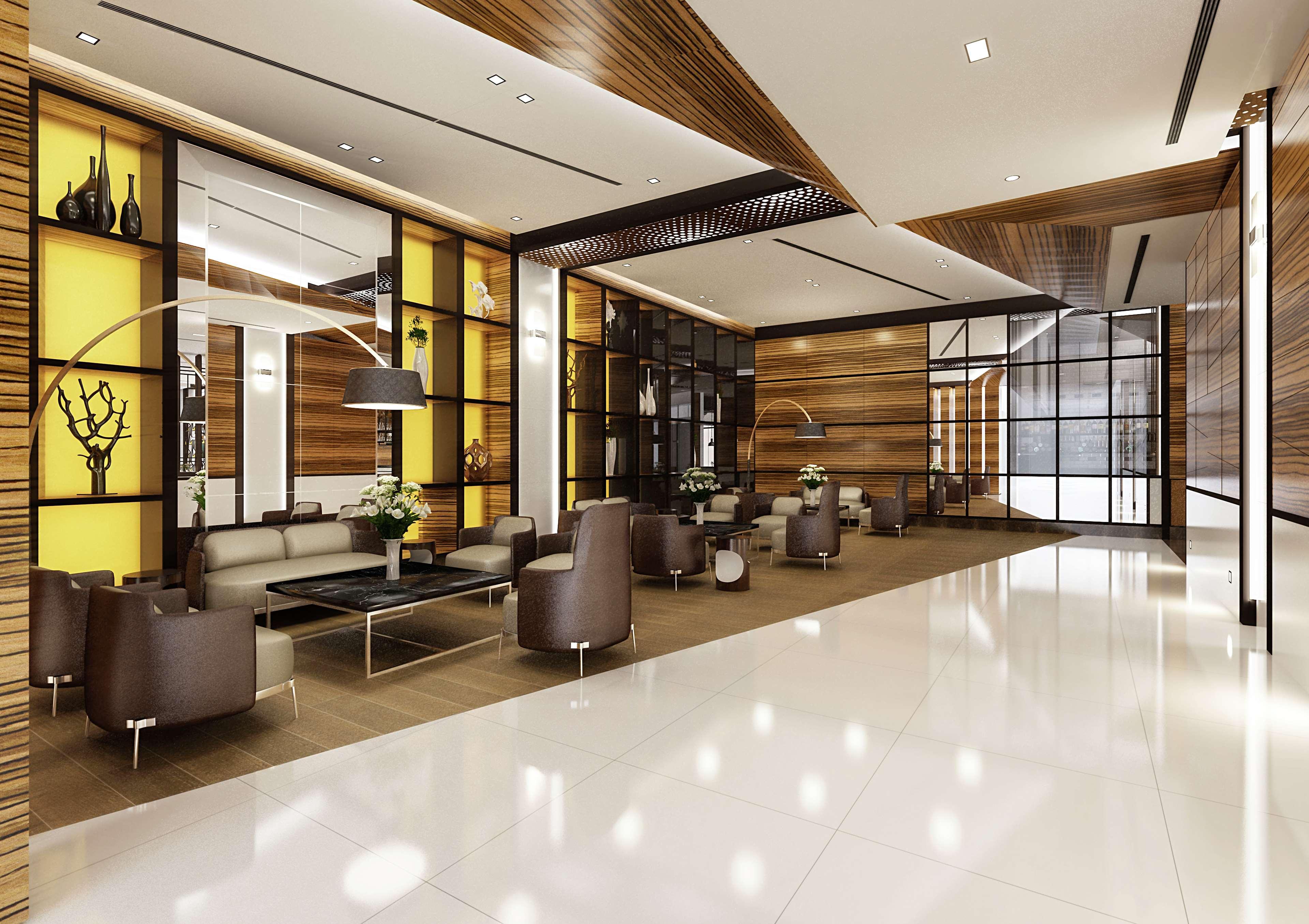 Hilton Dubai Palm Jumeirah Esterno foto The interior of the hotel