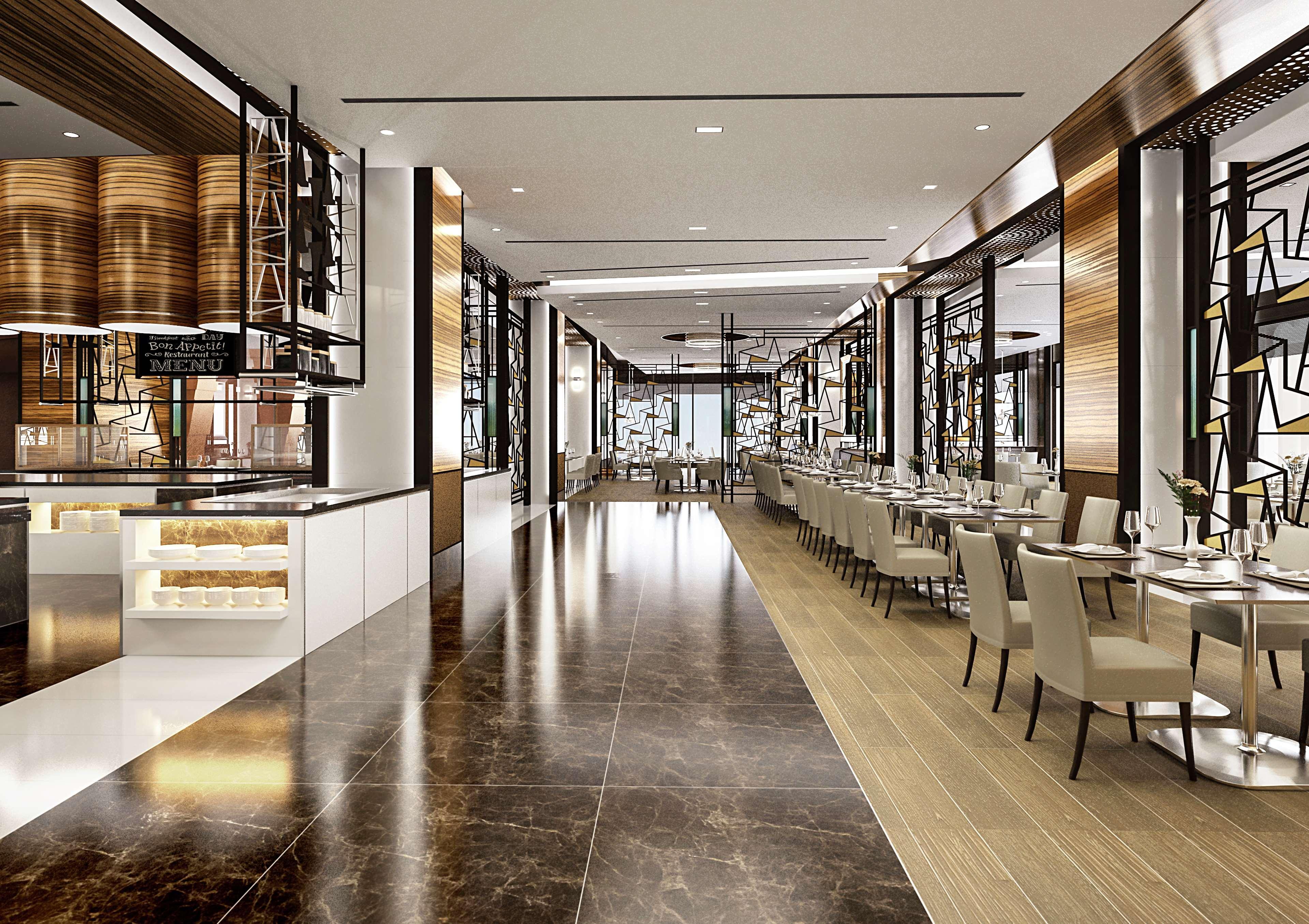 Hilton Dubai Palm Jumeirah Esterno foto The restaurant
