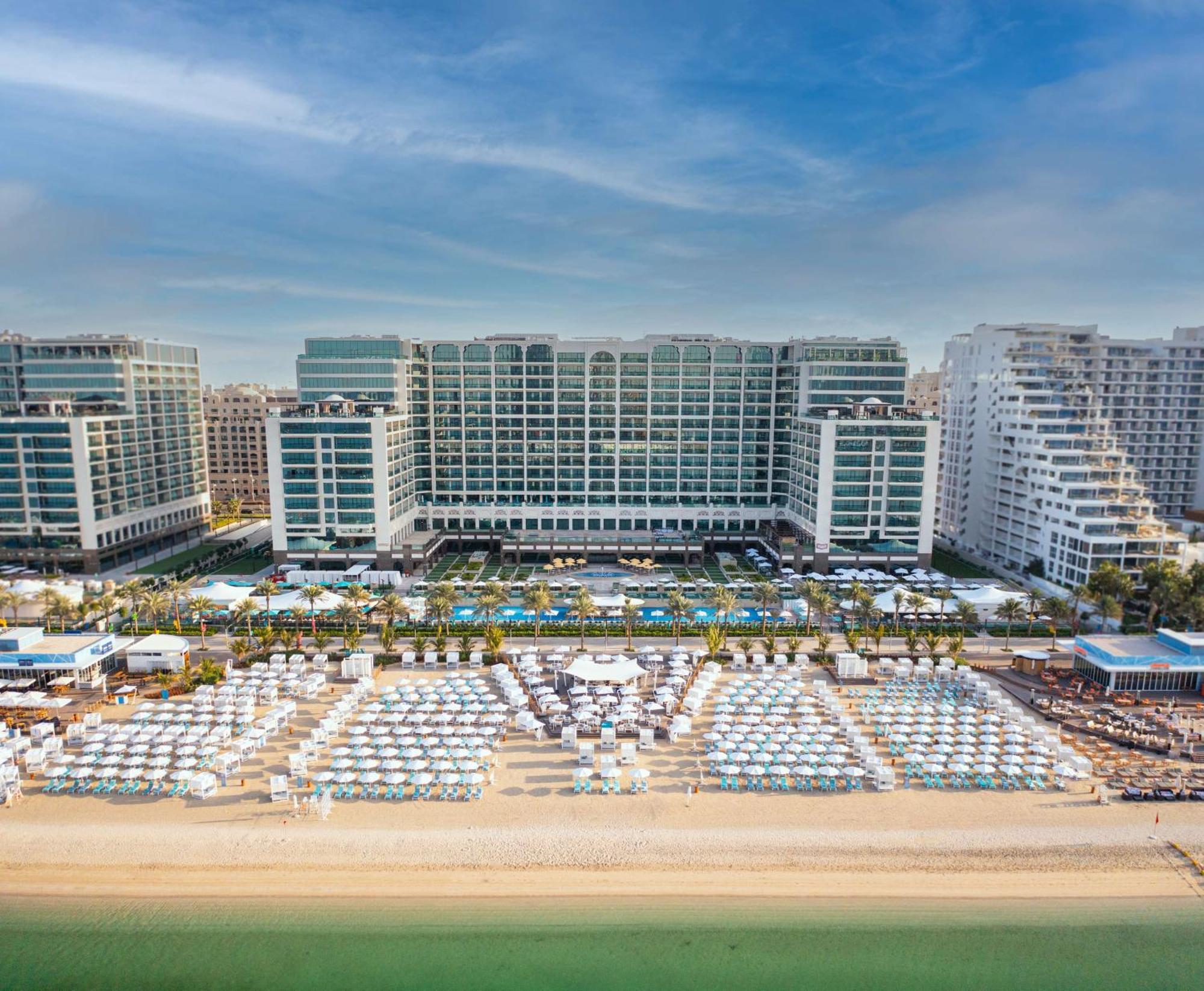 Hilton Dubai Palm Jumeirah Esterno foto The Atlantis Hotel